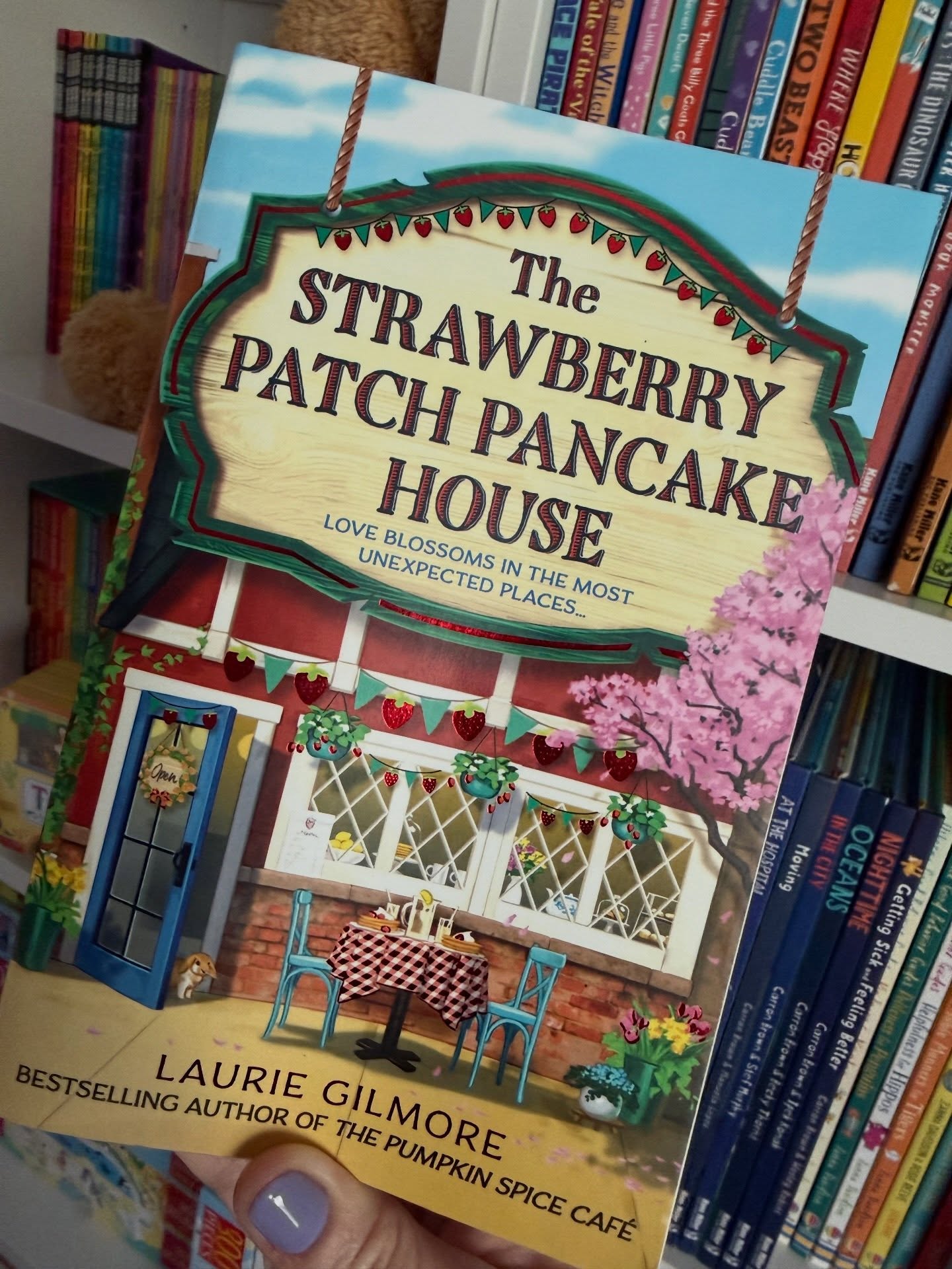 I have finished The Strawberry Patch Pancake House, which is my seventh book of the year. This is the fourth book in Laurie Gilmore’s Dream Harbor series. 

Overall, I definitely liked this one better than The Christmas Tree Farm, but this whole series has just been okay to me. The book covers drew me in, and I love the idea of this little town, but I think the series just never lived up to my expectations. 🤷🏻‍♀️

7 of 30 ✅