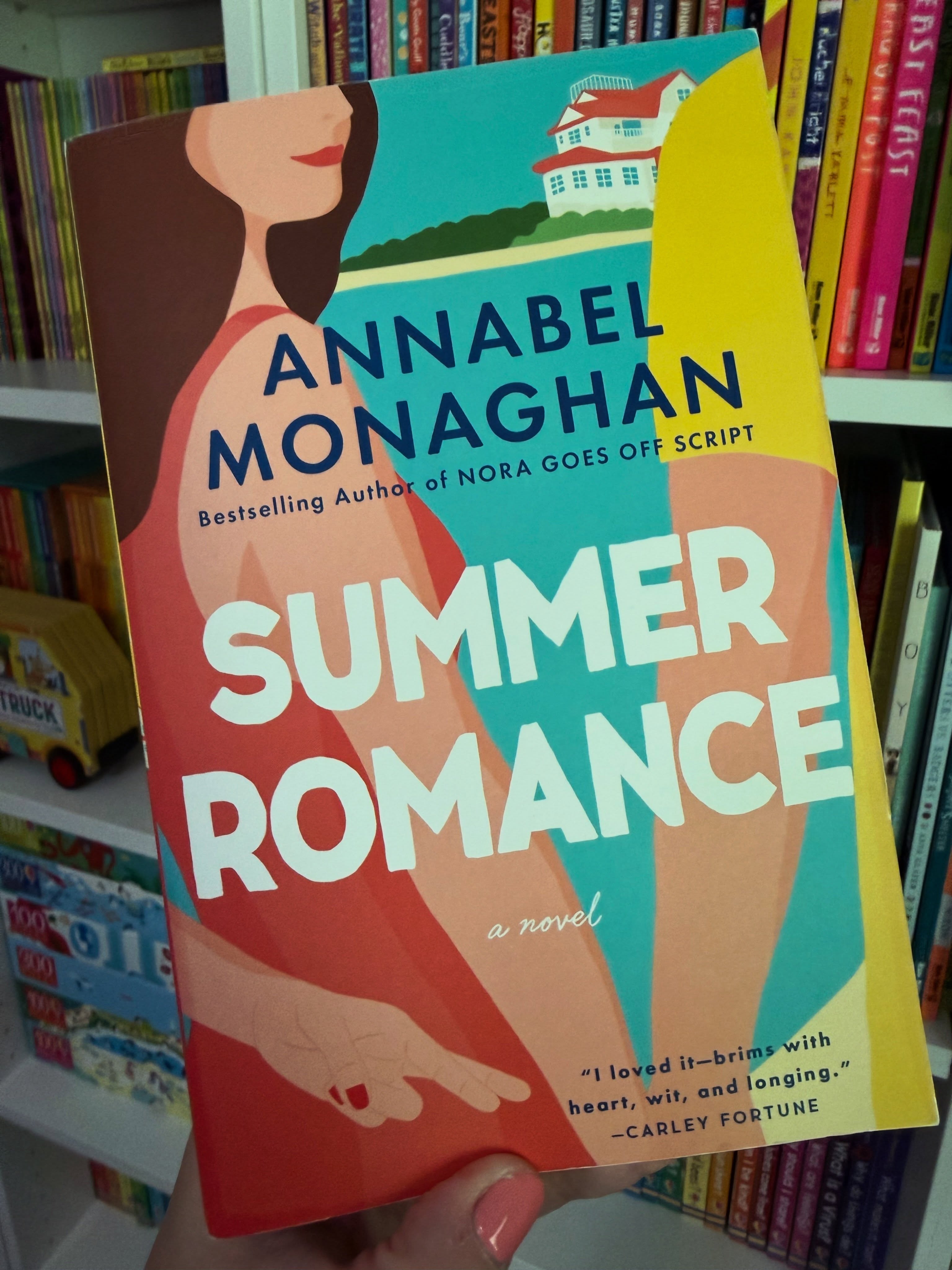 Finished with another one! Summer Romance was the first Annabel Monaghan book I’ve read, and it was…good! 😆 I appreciated that there was not really any spice and that the main character really evolved as the book went on. The story itself was (mostly) interesting, everything fell into place - you know, the solid okay from me! 🤷🏻‍♀️ 3.5 ⭐️ 

11 of 30 ✅